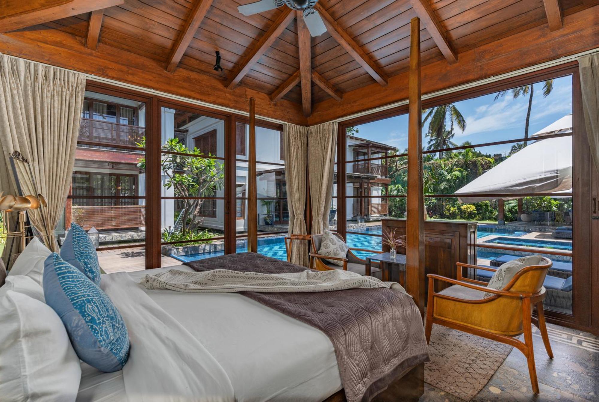 Azara Beach House - 5 Bhk Designer Villa, Candolim Beach Eksteriør billede