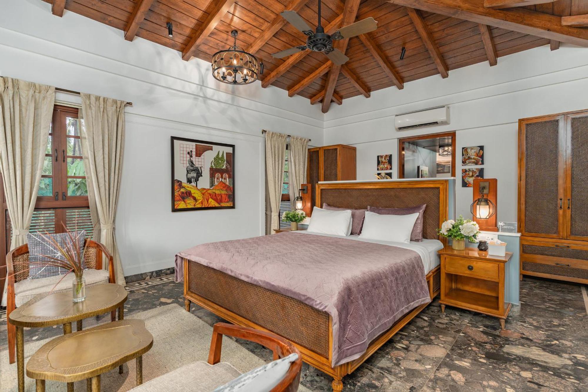 Azara Beach House - 5 Bhk Designer Villa, Candolim Beach Eksteriør billede
