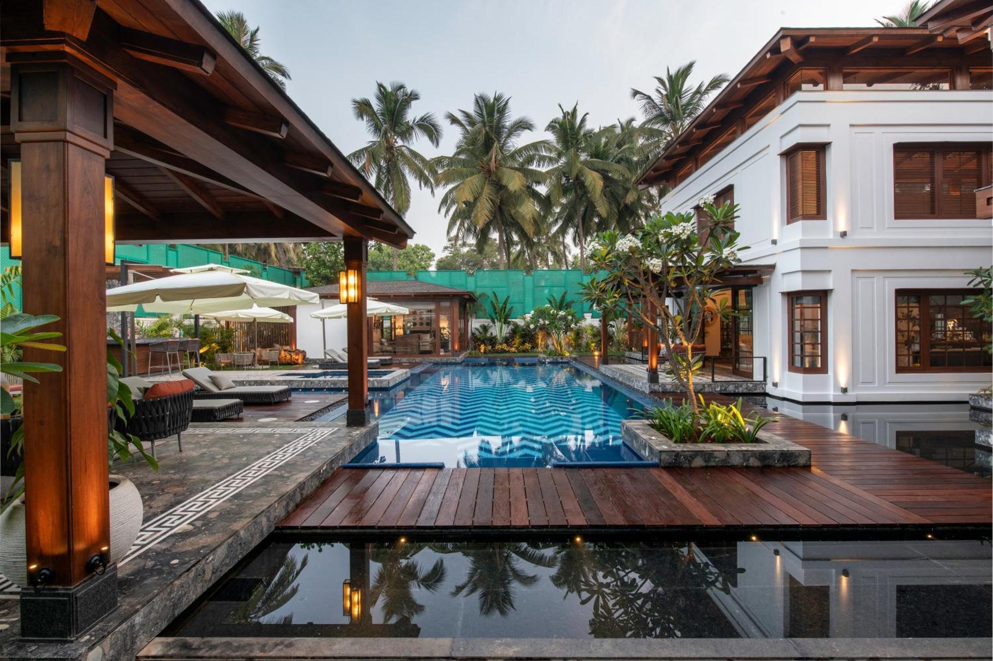 Azara Beach House - 5 Bhk Designer Villa, Candolim Beach Eksteriør billede